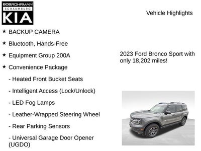 2023 Ford Bronco Sport Big Bend