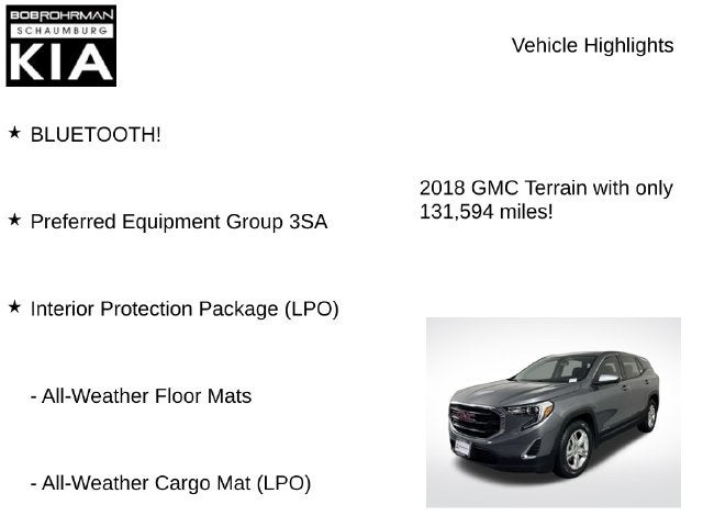 2018 GMC Terrain SLE