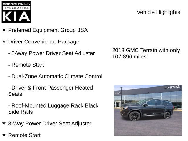 2018 GMC Terrain SLE