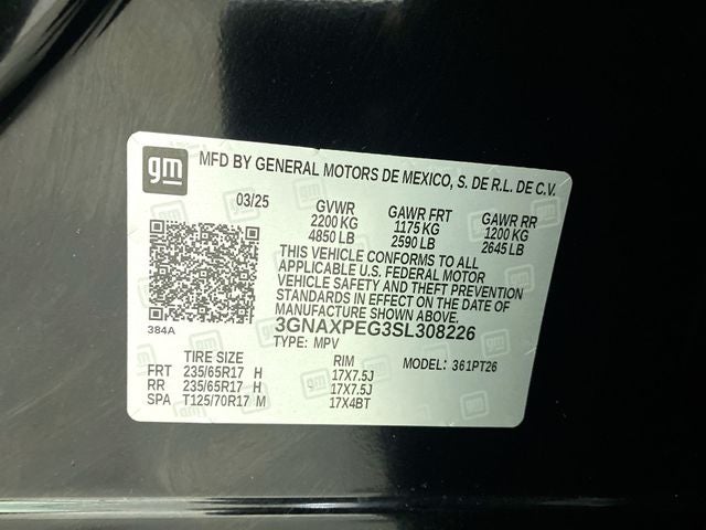 2025 Chevrolet Equinox LT