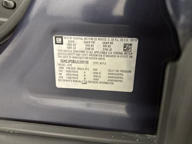 2018 Chevrolet Trax LT