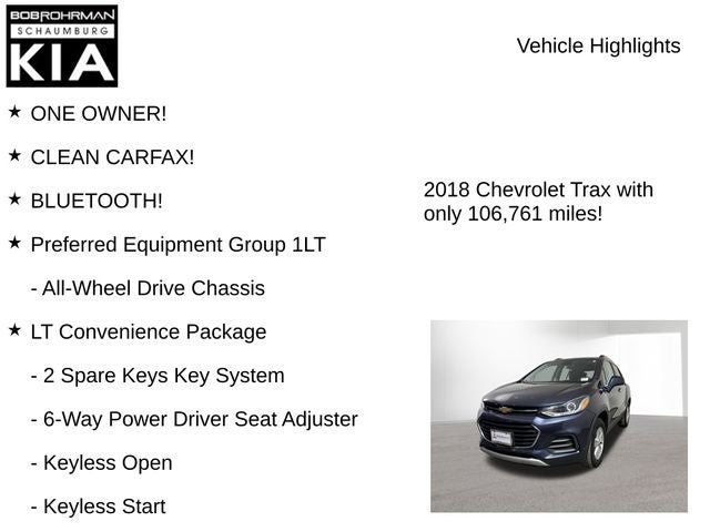 2018 Chevrolet Trax LT