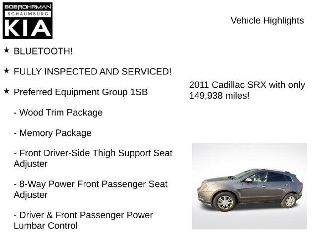 2011 Cadillac SRX Luxury
