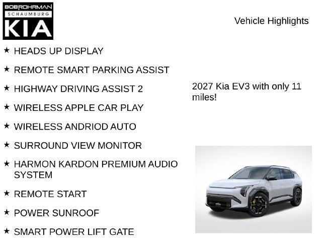 2027 Kia EV3 GT