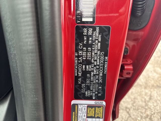 2026 Kia K4 GT-Line Turbo