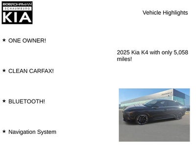 2025 Kia K4 GT-Line