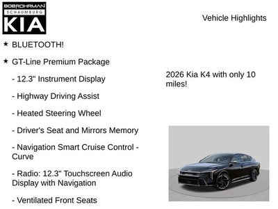 2026 Kia K4 GT-Line
