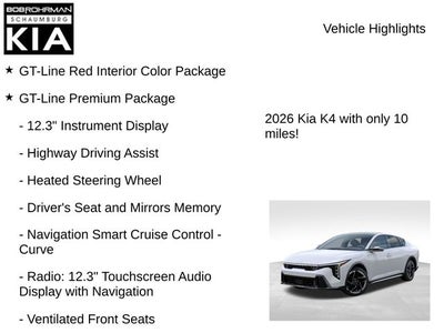2026 Kia K4 GT-Line