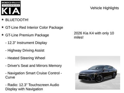 2026 Kia K4 GT-Line