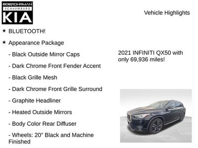 2021 INFINITI QX50 LUXE