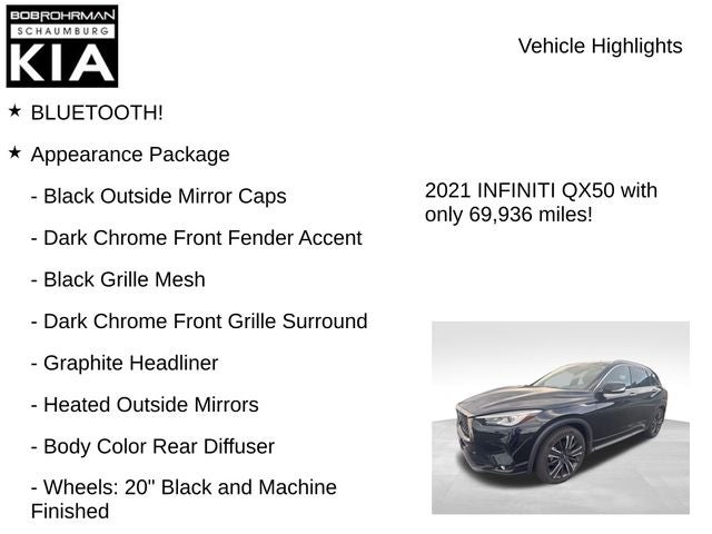 2021 INFINITI QX50 LUXE