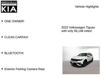 2022 Volkswagen Tiguan 2.0T SE