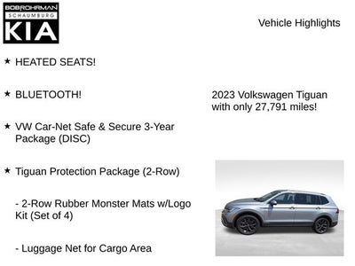 2023 Volkswagen Tiguan 2.0T SE