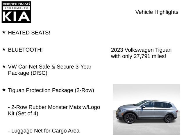 2023 Volkswagen Tiguan 2.0T SE