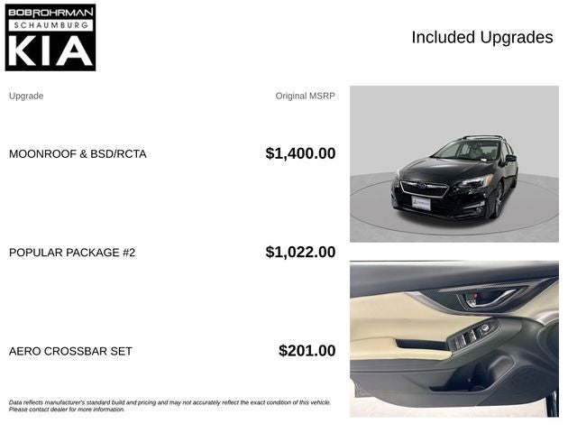 2019 Subaru Impreza 2.0i Limited