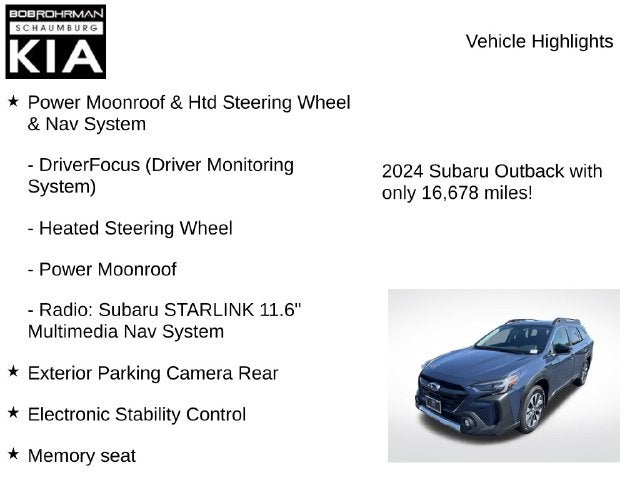 2024 Subaru Outback Limited