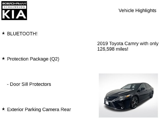 2019 Toyota Camry SE