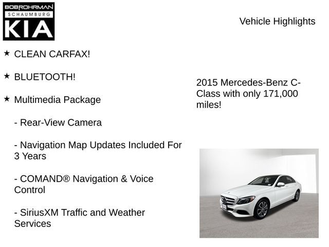 2015 Mercedes-Benz C-Class C 300 4MATIC®