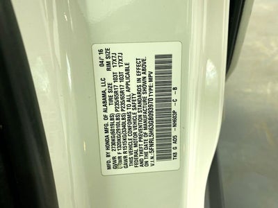 2016 Honda Odyssey EX-L