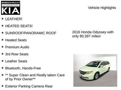 2016 Honda Odyssey EX-L