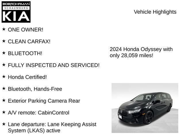 2024 Honda Odyssey Sport