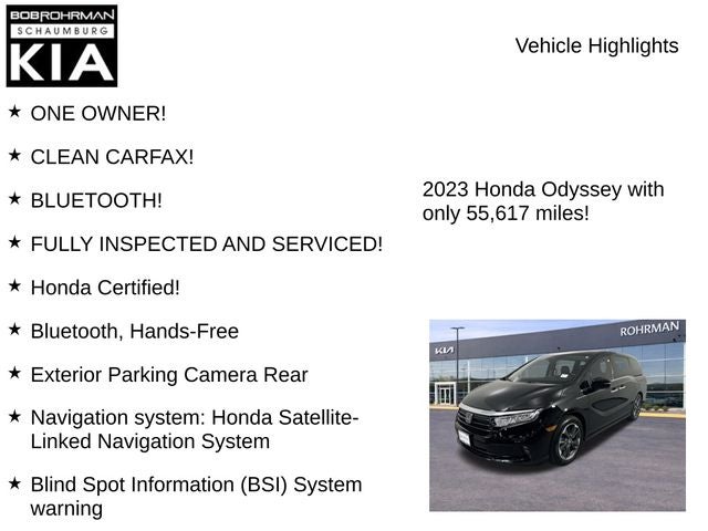2023 Honda Odyssey Elite