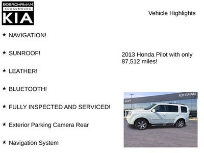 2013 Honda Pilot Touring