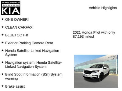 2021 Honda Pilot Black Edition