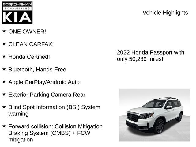 2022 Honda Passport EX-L