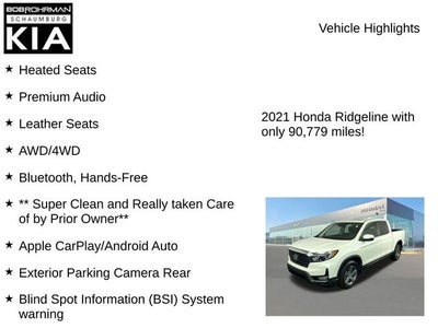 2021 Honda Ridgeline RTL