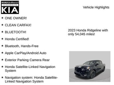 2023 Honda Ridgeline Black Edition