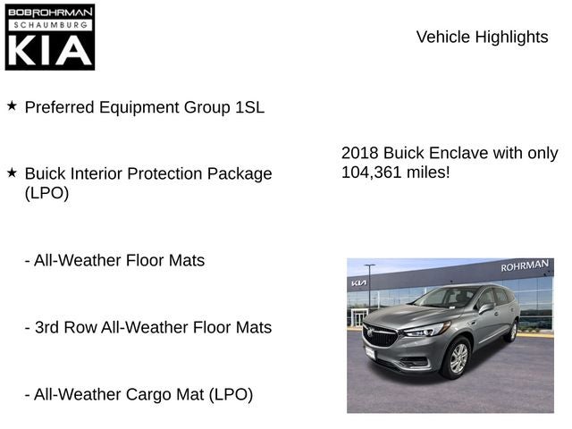 2018 Buick Enclave Essence