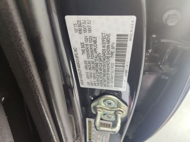 2016 Acura RDX Base AWD w/Advance Package