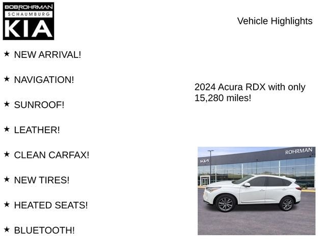 2024 Acura RDX Technology Package SH-AWD