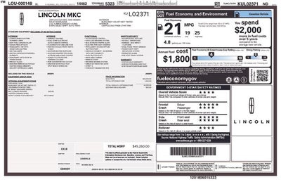 2019 Lincoln MKC Reserve