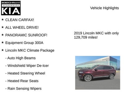 2019 Lincoln MKC Reserve