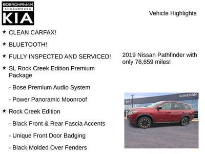 2019 Nissan Pathfinder SL