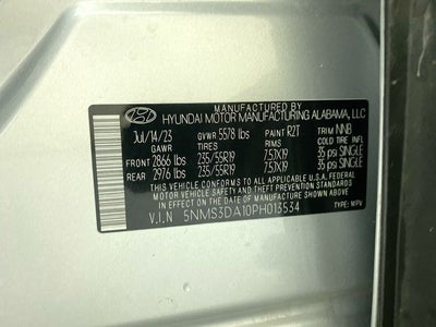 2023 Hyundai Santa Fe Hybrid SEL Premium