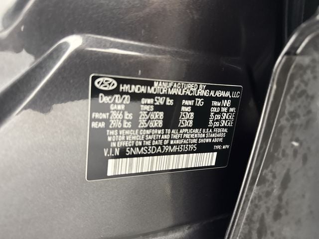 2021 Hyundai Santa Fe SEL