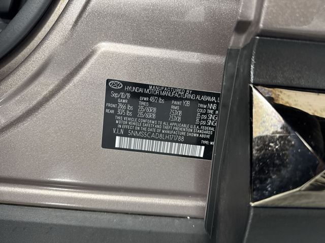 2020 Hyundai Santa Fe Limited