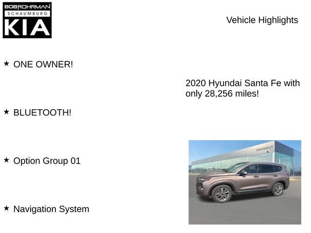 2020 Hyundai Santa Fe Limited