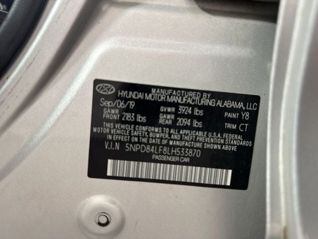 2020 Hyundai Elantra SEL