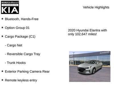 2020 Hyundai Elantra SEL