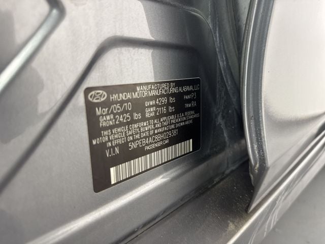 2011 Hyundai Sonata GLS