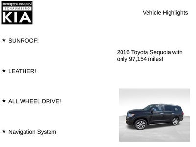 2016 Toyota Sequoia Limited