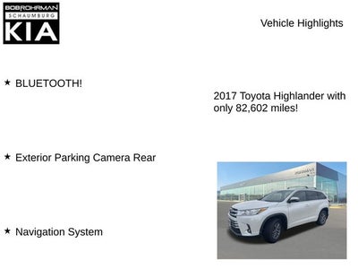 2017 Toyota Highlander XLE