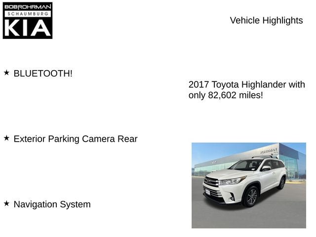 2017 Toyota Highlander XLE