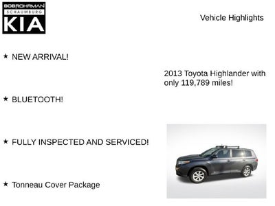 2013 Toyota Highlander Base Plus V6