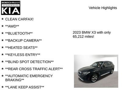 2023 BMW X3 xDrive30i