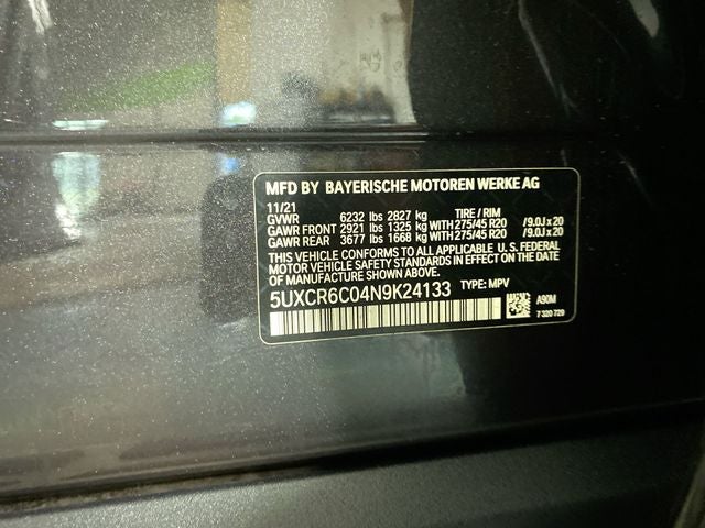 2022 BMW X5 xDrive40i Premium Package